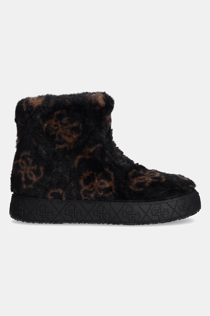 Sněhule Guess UNITED FLFUTD.FUR10.BLKBE černá AW24