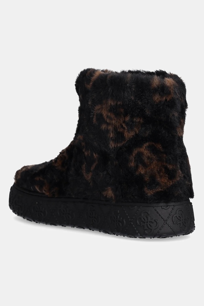Boty Sněhule Guess UNITED FLFUTD.FUR10.BLKBE černá