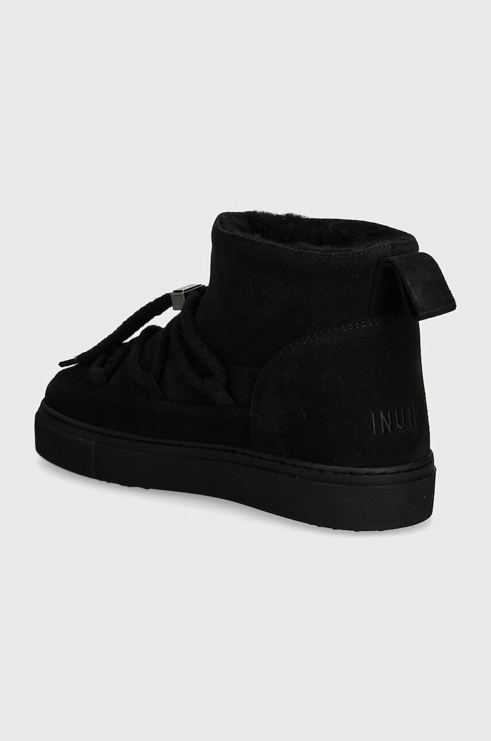 Boty Semišové sněhule Inuikii Classic Low 1001.001.0092.000 černá