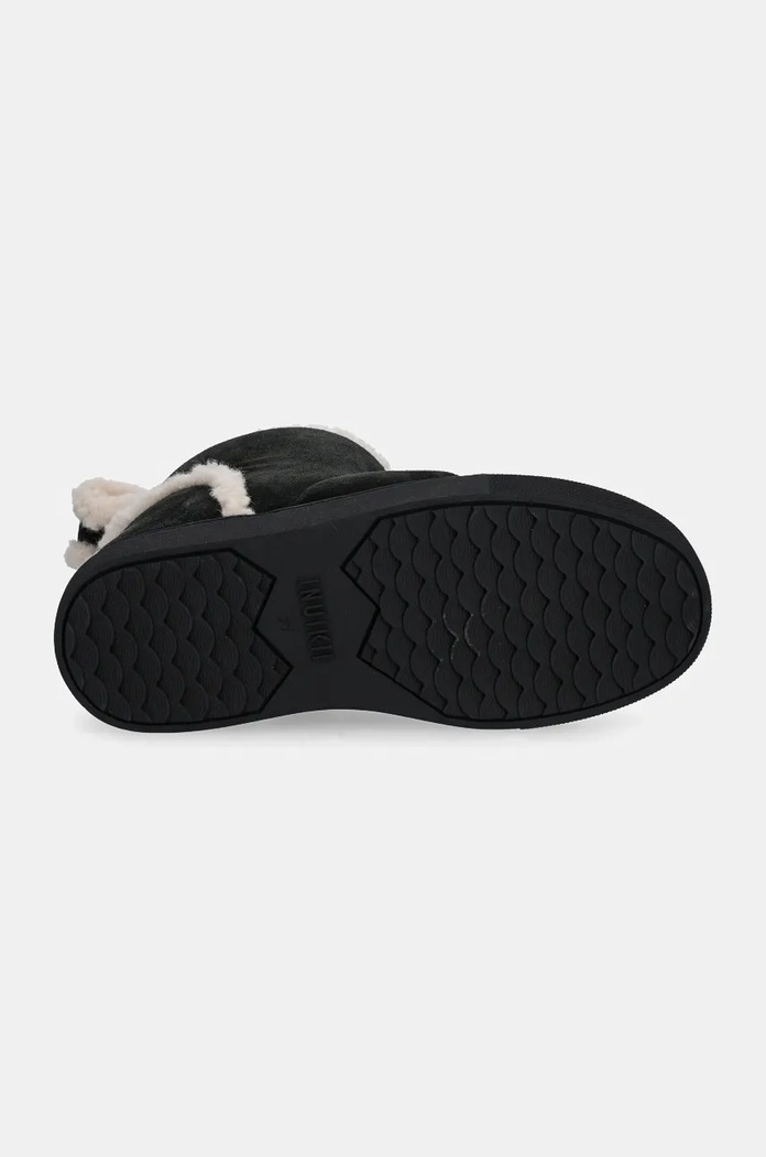 Велурени апрески Inuikii Shearling Slipin 75202.010.Black черен
