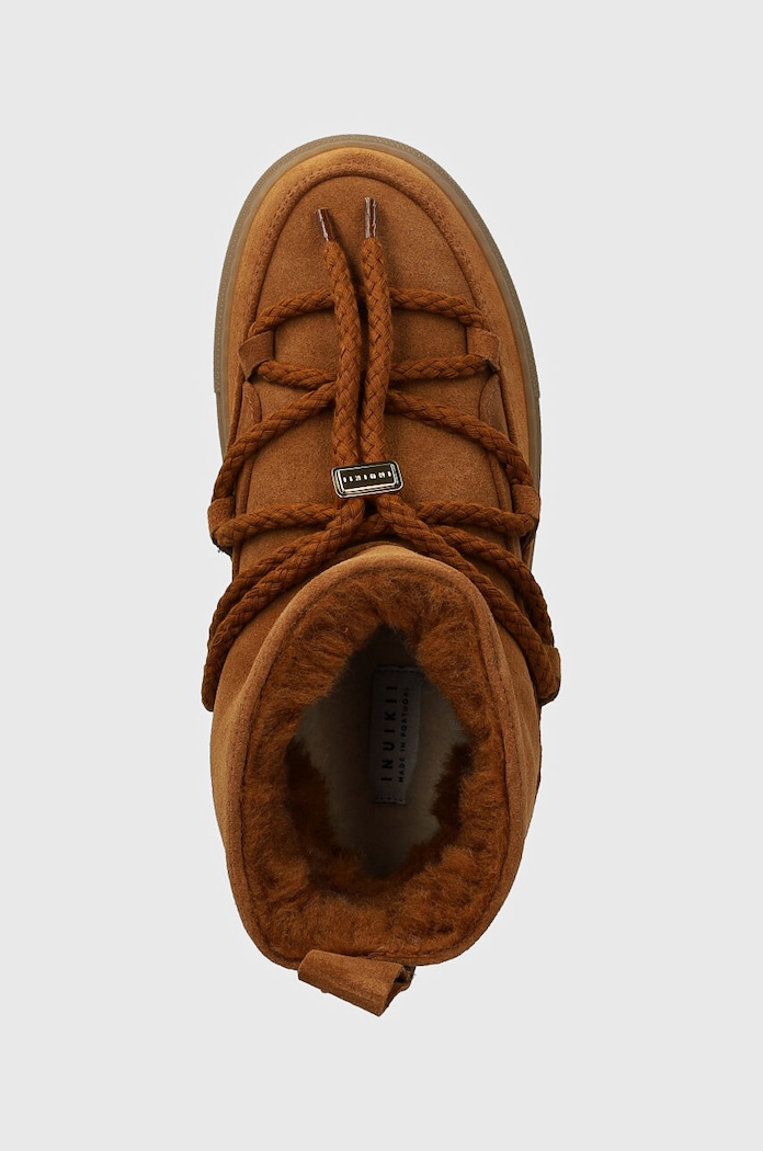 Inuikii śniegowce zamszowe Classic Low brązowy 75202.004.Brown