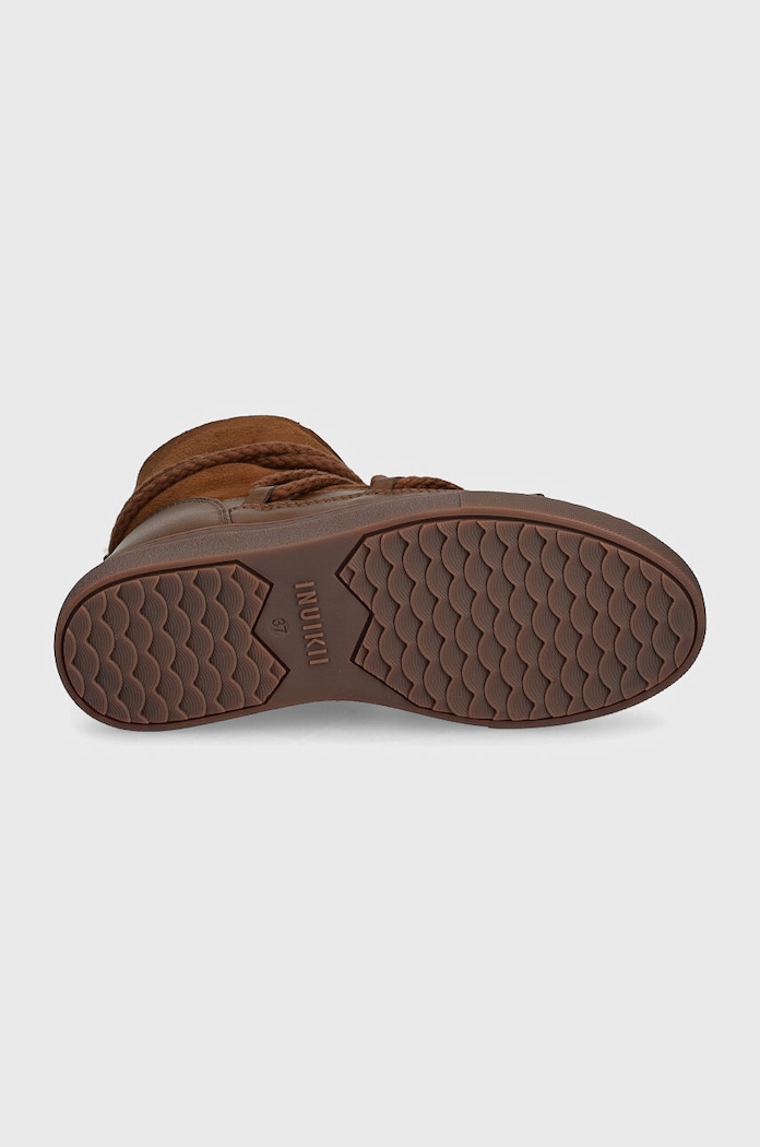 Inuikii śniegowce skórzane Classic 75202.005.Brown brązowy