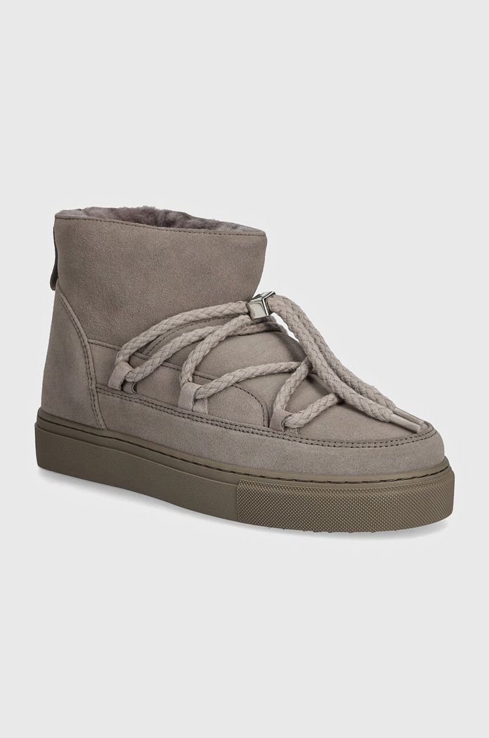 Semišové sněhule Inuikii Classic Low zateplené šedá 1001.001.0092.030.Grey