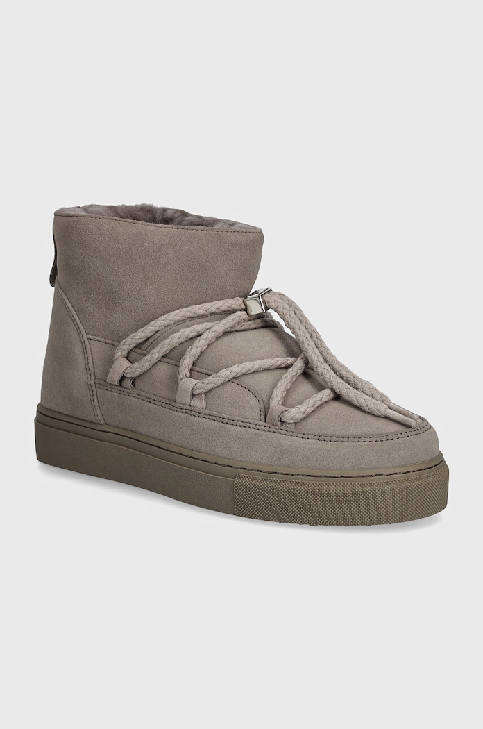 Semišové sněhule Inuikii Classic Low zateplené šedá 1001.001.0092.030.Grey