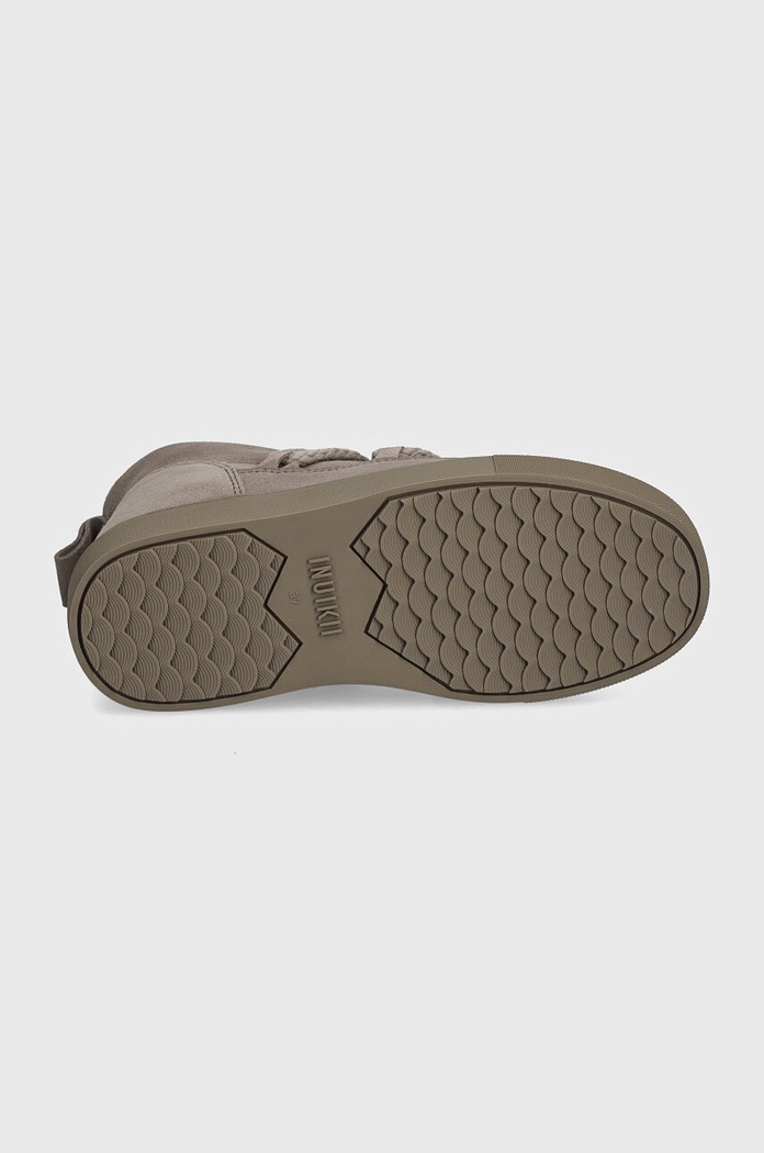 Semišové sněhule Inuikii Classic Low 1001.001.0092.030.Grey šedá