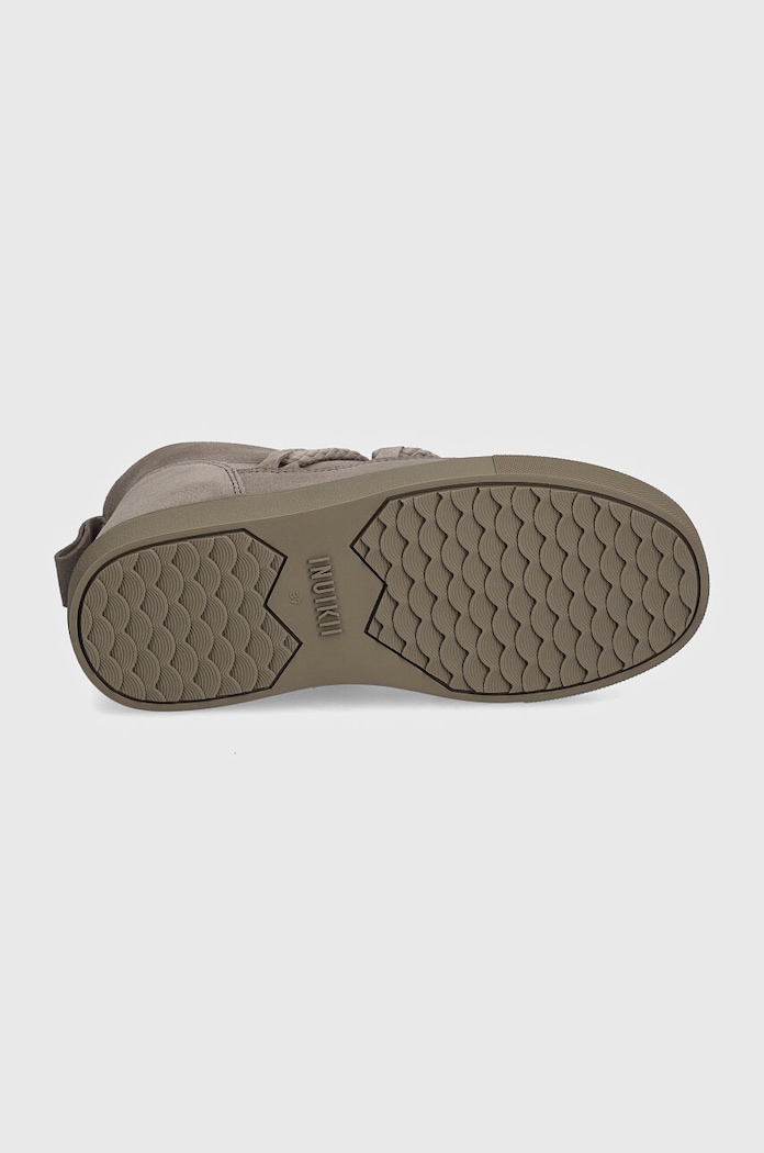 Semišové sněhule Inuikii Classic Low 1001.001.0092.030.Grey šedá