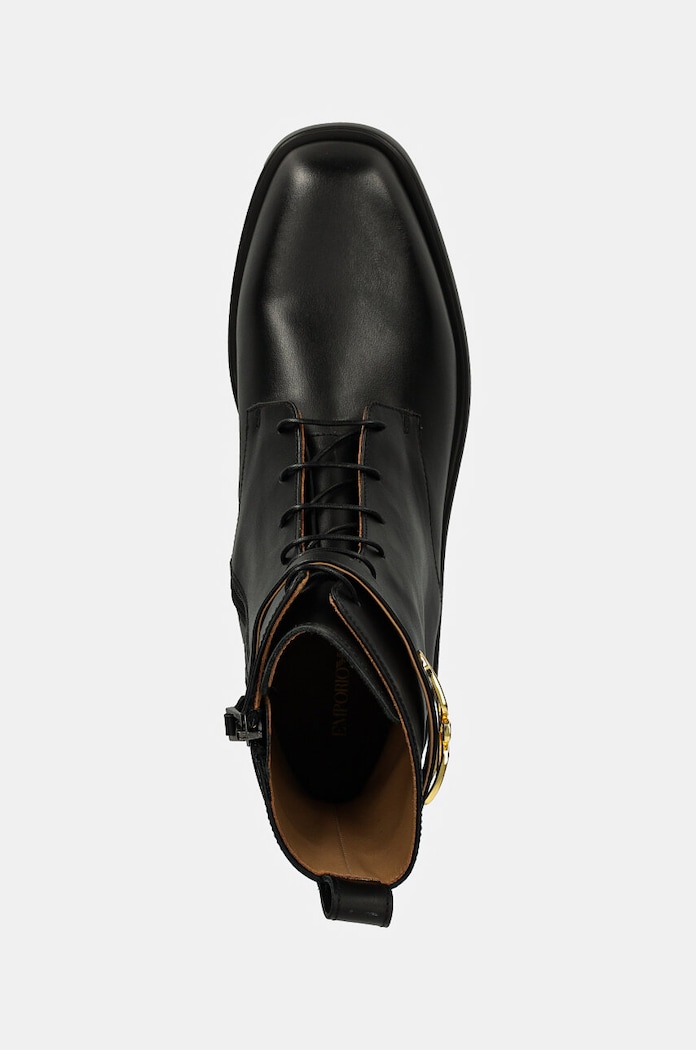 Členkové topánky Emporio Armani čierna EW000423.AF11991.UC001