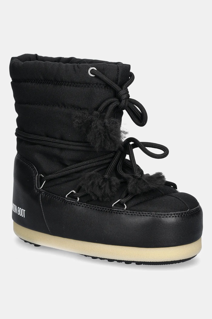 Апрески Moon Boot MB EVX LIGHT NYLON изкуствен черен 80D1470010.N001