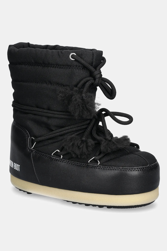 Апрески Moon Boot MB EVX LIGHT NYLON изкуствен черен 80D1470010.N001