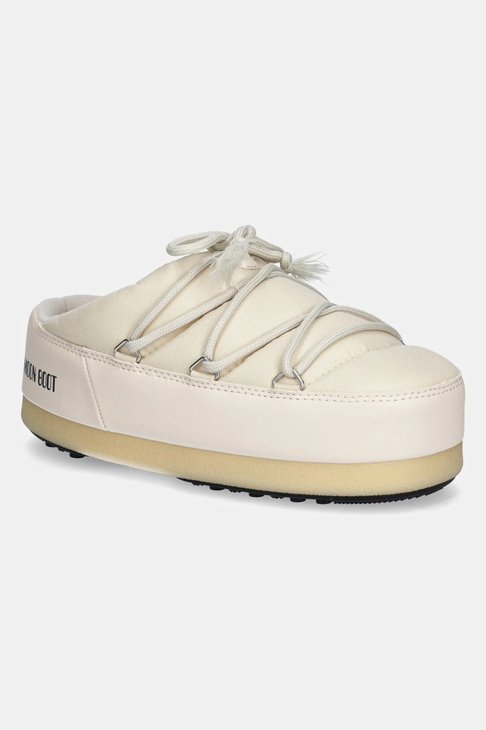 Kućne papuče Moon Boot MB EVX MULE NYLON bež 80D1470030.L002