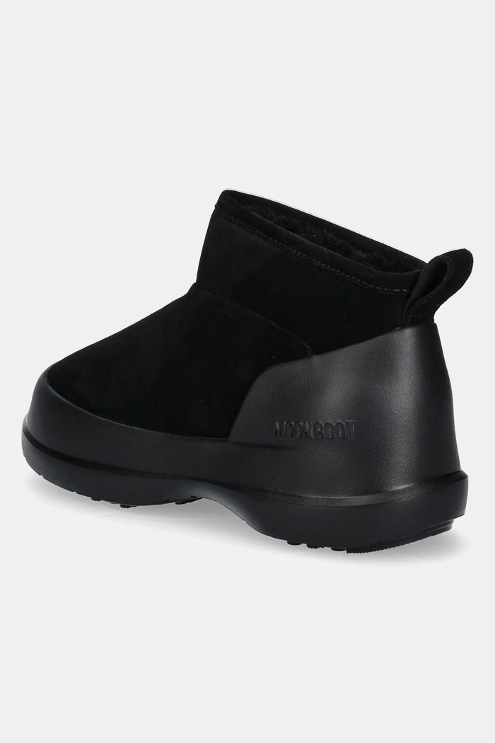 Shoes Moon Boot suede snow boots MB LUNA LOW BOOT SUEDE 80D2480040.N001 black