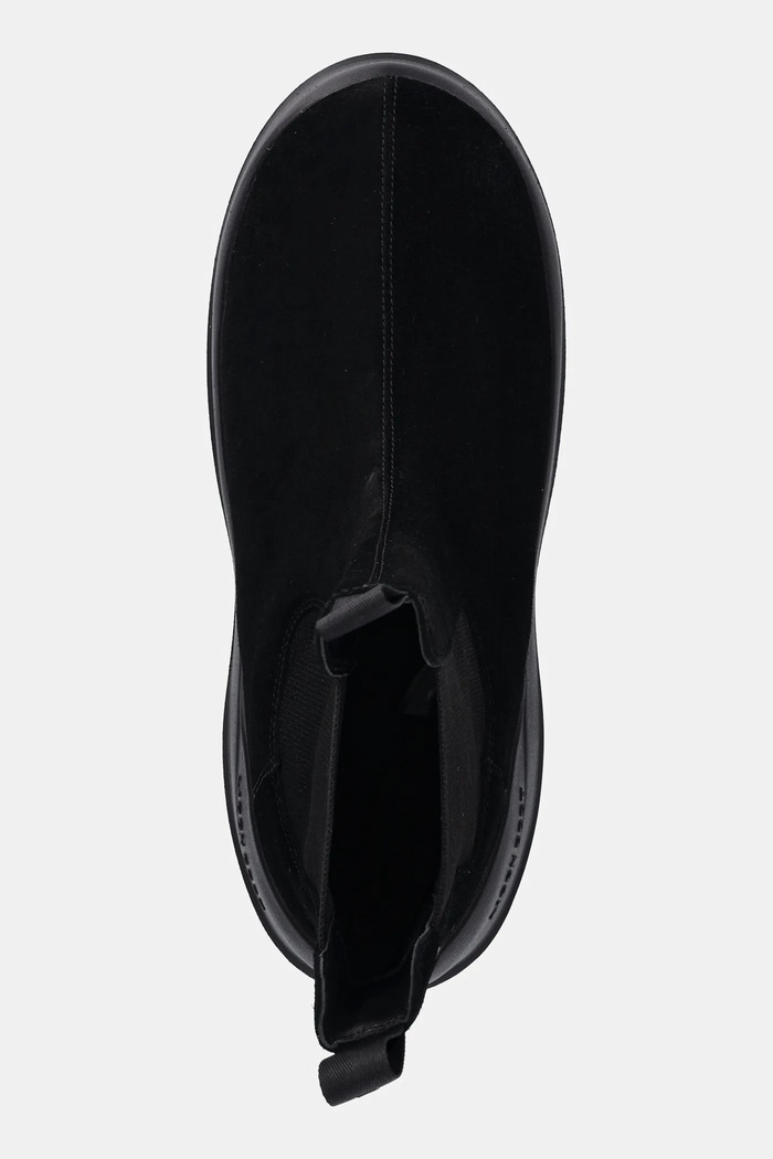 Μπότες χιονιού σουέτ Moon Boot MB LUNA CHELSEA SUEDE μαύρο 80D2480050.N001