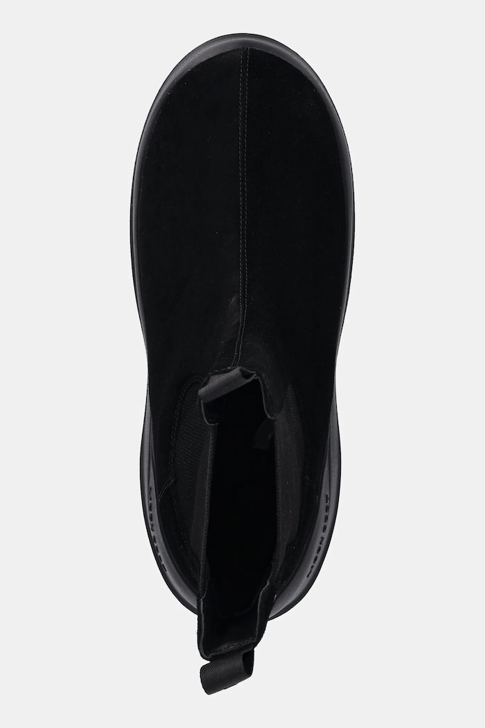 Μπότες χιονιού σουέτ Moon Boot MB LUNA CHELSEA SUEDE μαύρο 80D2480050.N001
