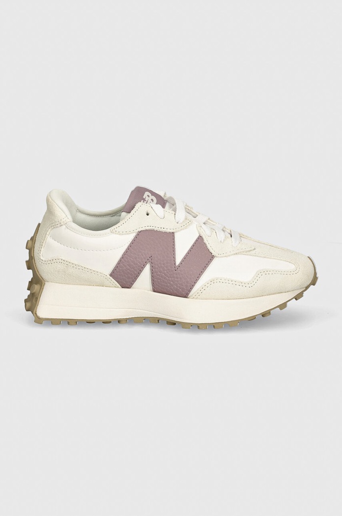 Кожени маратонки New Balance 327 WS327KH бежов AW24