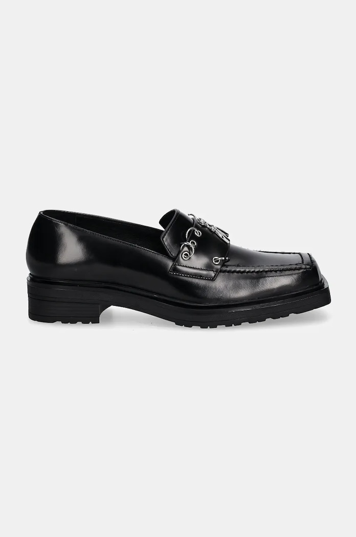 Kožené mokasíny Patrizia Pepe 2Z0014.L084.K103 černá AW24