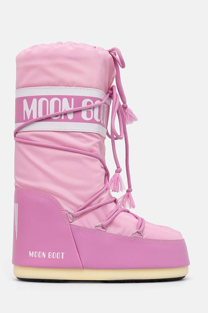 Snehule Moon Boot MB ICON NYLON textilný ružová 80D1400440.J001