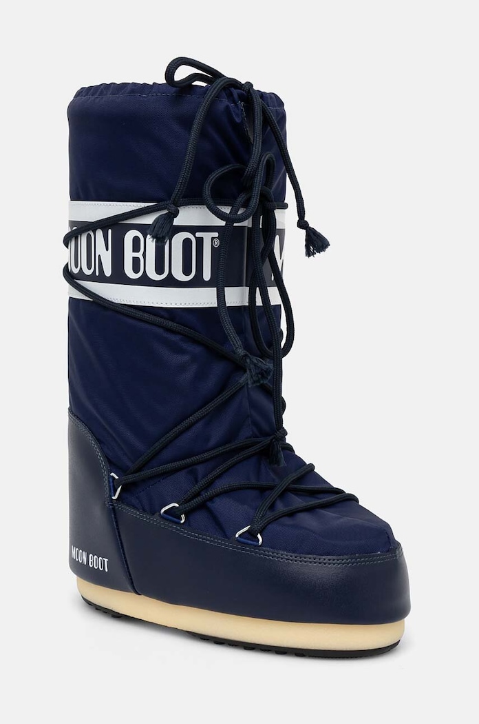 Μπότες χιονιού Moon Boot MB ICON NYLON συνθετικό σκούρο μπλε 80D1400440.F003