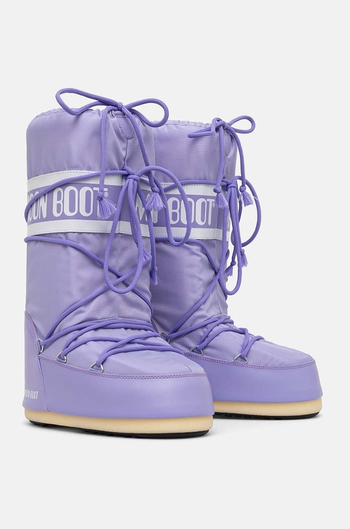 Moon Boot snow boots MB ICON NYLON 80D1400440.E001 violet AW24