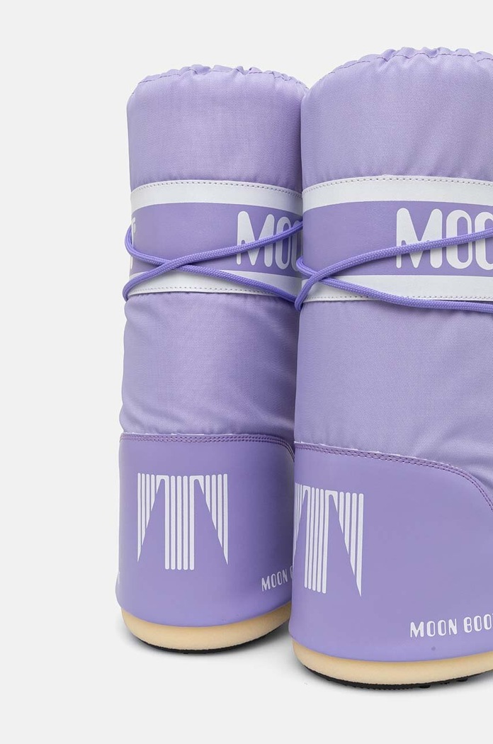 Shoes Moon Boot snow boots MB ICON NYLON 80D1400440.E001 violet