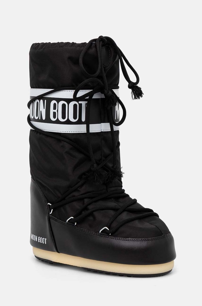 Moon Boot snow boots MB ICON NYLON synthetic black 80D1400440.N001