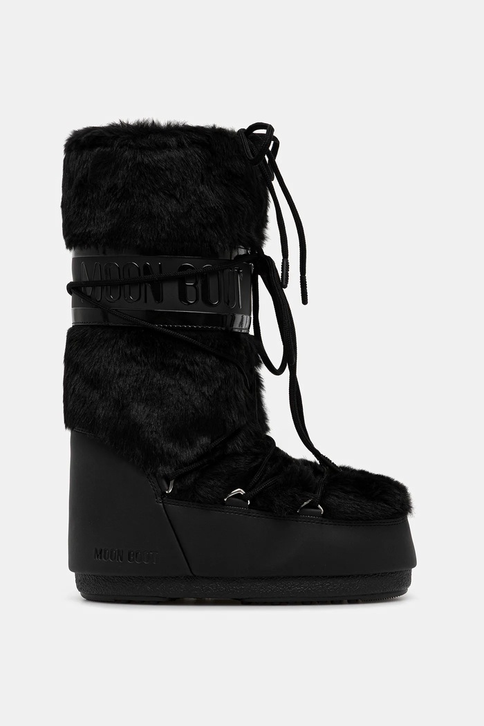 Зимові чоботи Moon Boot ICON LOW NYLON 80D1408900.N001 чорний AW25