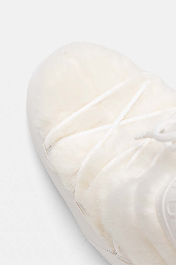 Μπότες χιονιού Moon Boot MB ICON FAUX FUR λευκό 80D1408900.A002