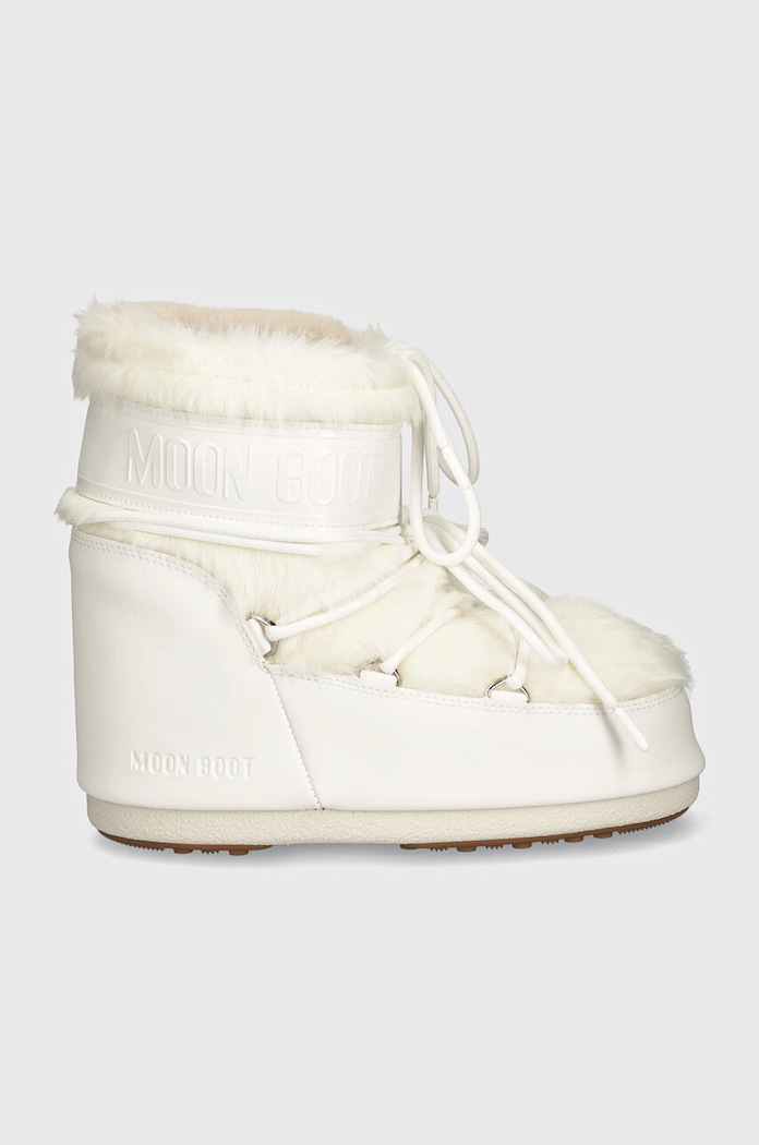 Moon Boot śniegowce MB ICON LOW FAUX FUR 80D1409390.A002 biały AW25