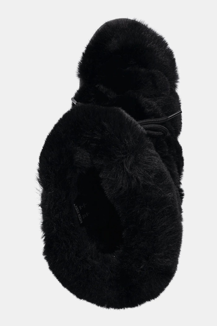 Moon Boot snow boots MB LTRACK FAUX FUR WP black 80D2450130.N001