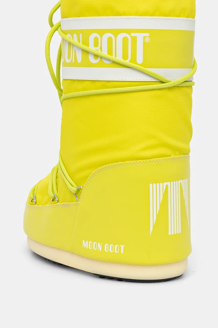 Moon Boot śniegowce MB ICON NYLON zielony 80D1400440.B001