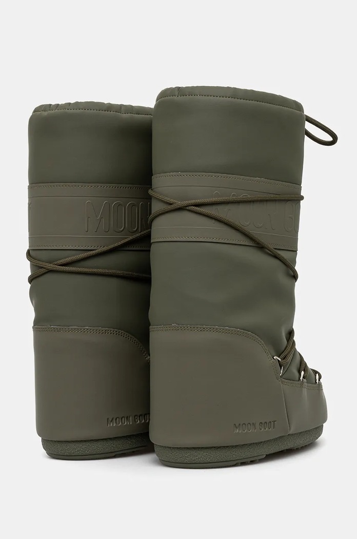 Snehule Moon Boot MB ICON RUBBER zelená 80D1402760.M006