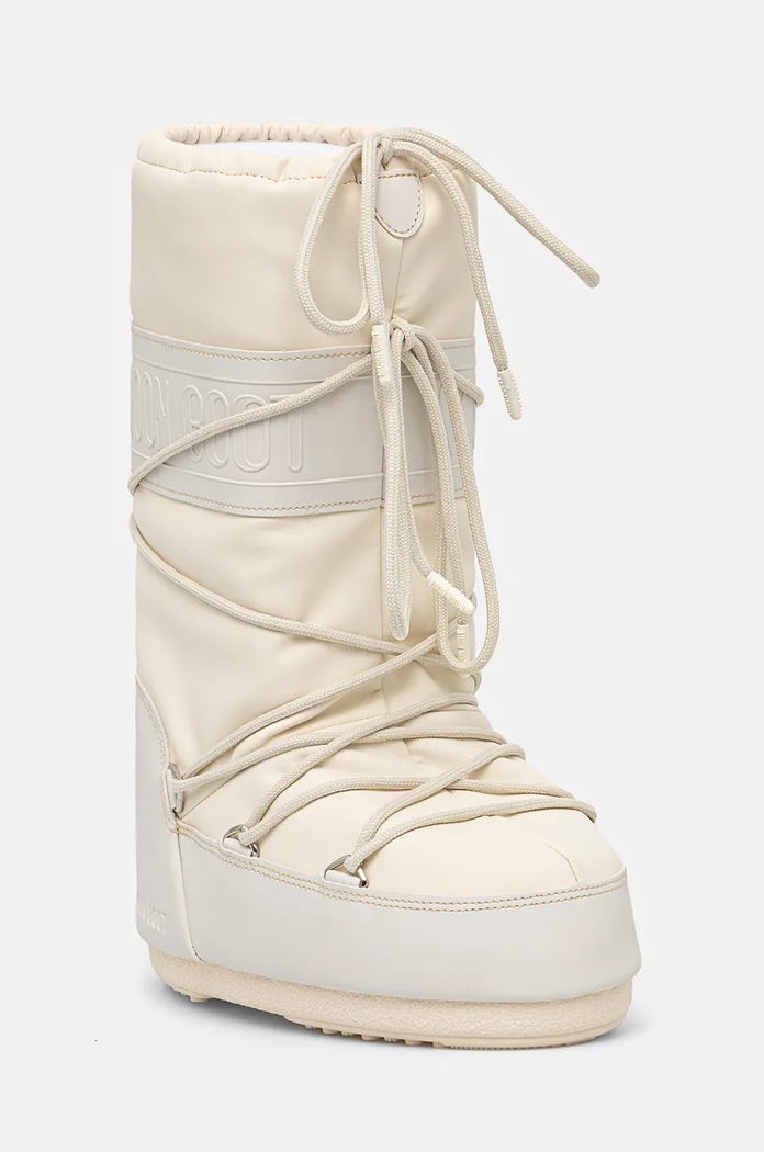 Апрески Moon Boot MB ICON RUBBER изкуствена кожа бежов 80D1402760.L002