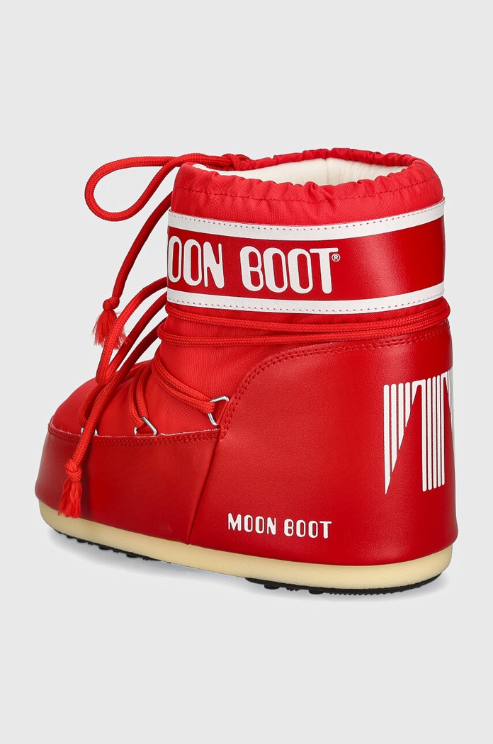 Obuwie Moon Boot śniegowce MB ICON LOW NYLON 80D1409340.D001 czerwony