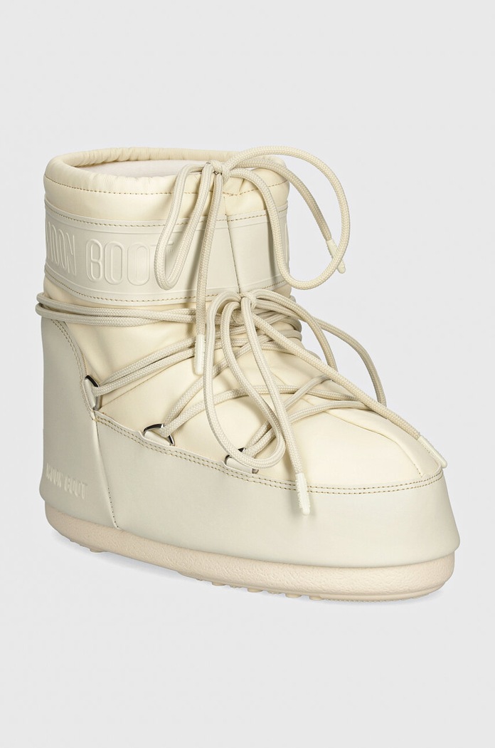 Moon Boot snow boots MB ICON LOW RUBBER synthetic beige 80D1409380.L002