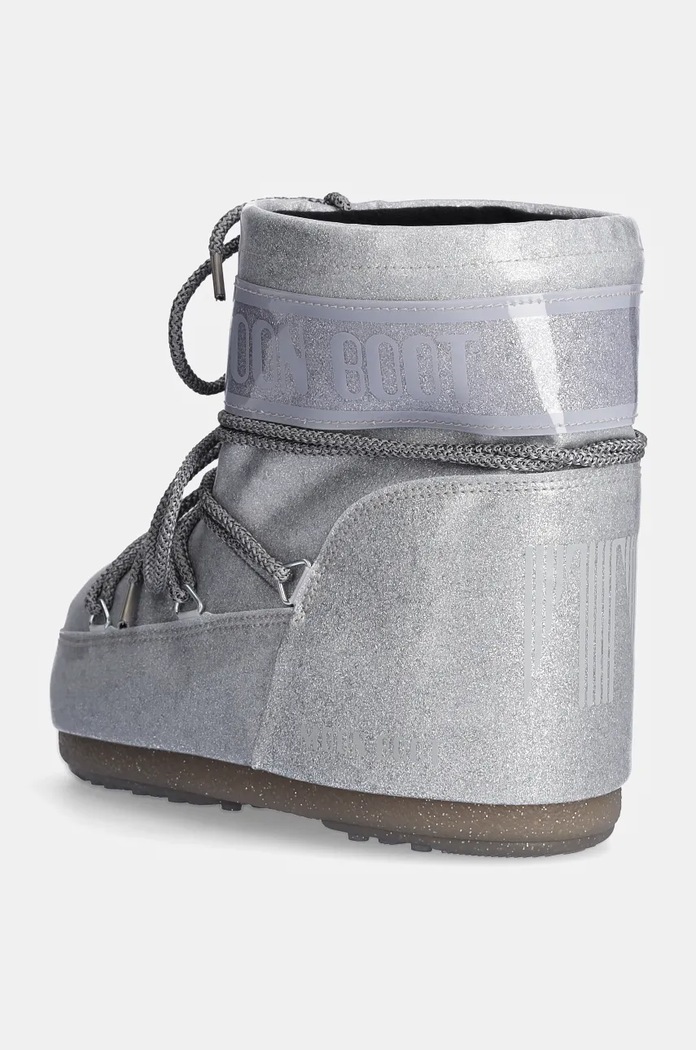 Scarpe Moon Boot stivali da neve MB ICON LOW GLITTER 80D1409440.H001 argento