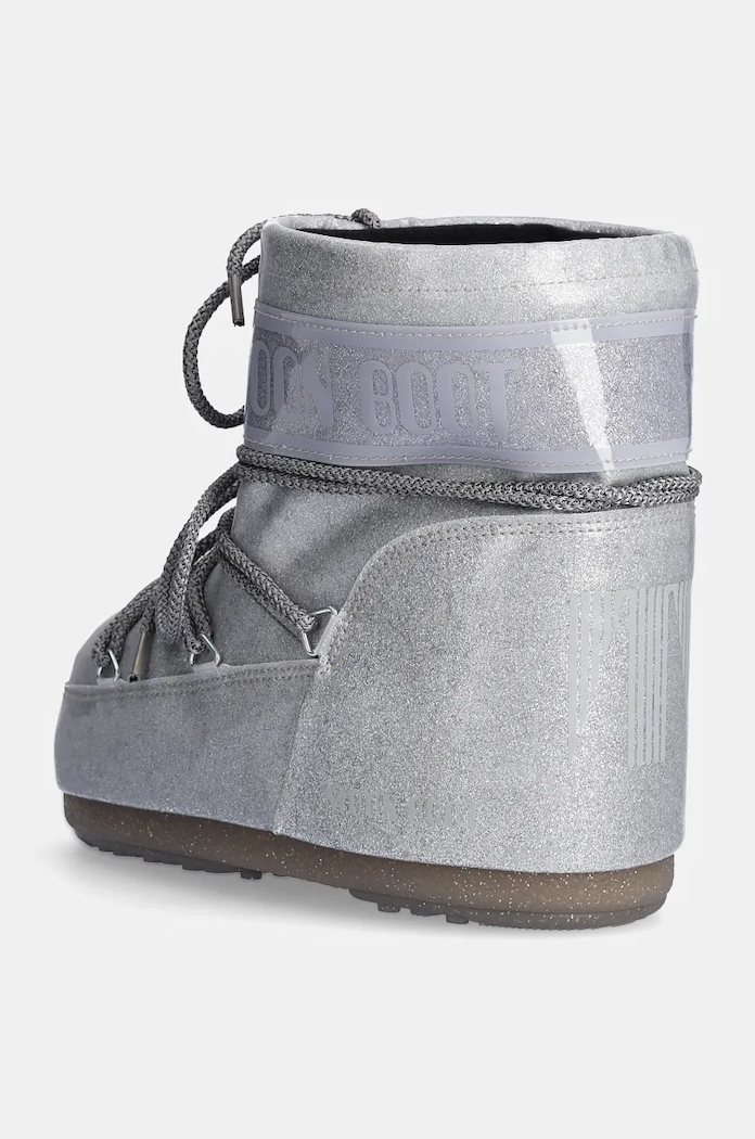 Scarpe Moon Boot stivali da neve MB ICON LOW GLITTER 80D1409440.H001 argento