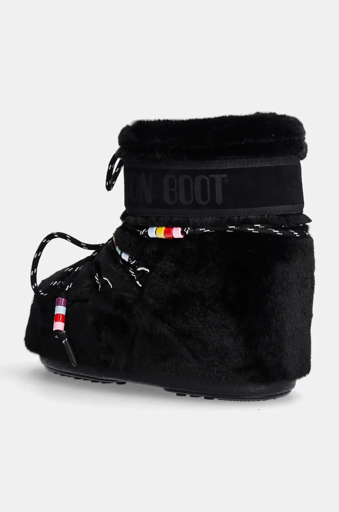 Обувки Moon Boot Апрески Moon Boot MB ICON LOW FAUX FUR BEADS 80D1409470.N001 черен