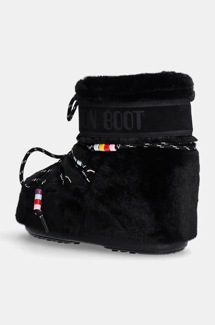Обувки Moon Boot Апрески Moon Boot MB ICON LOW FAUX FUR BEADS 80D1409470.N001 черен