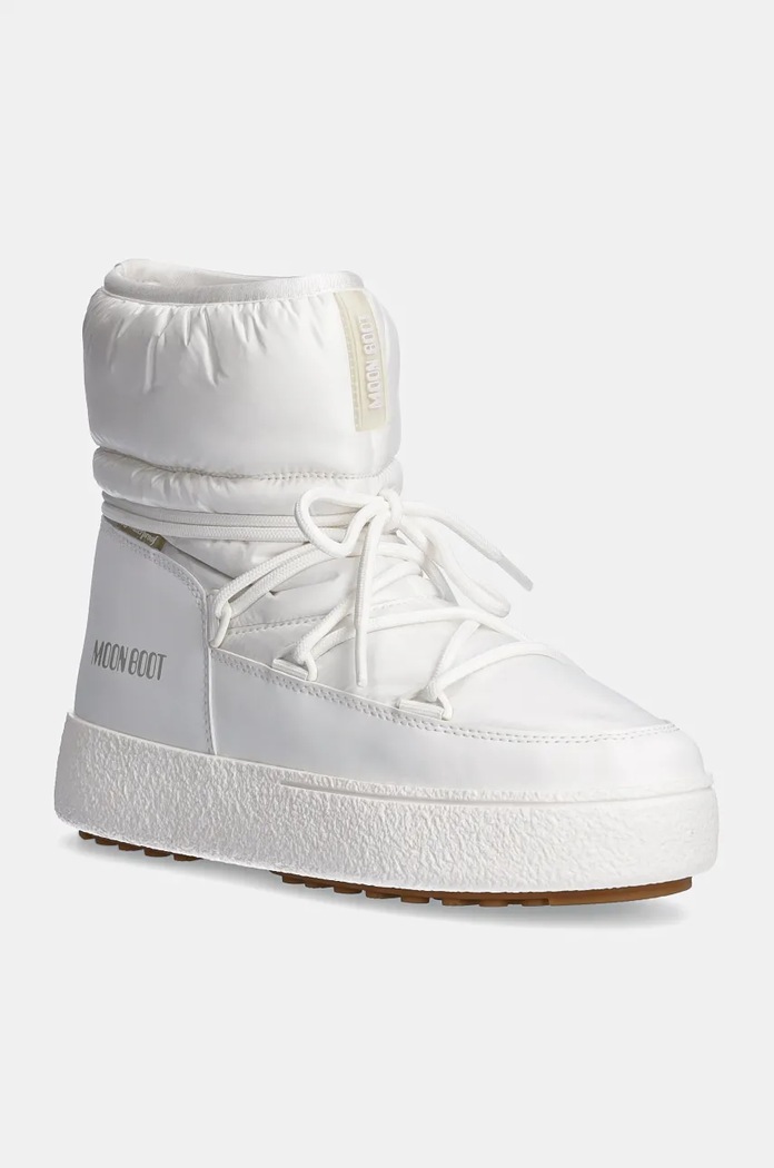 Sněhule Moon Boot MB LTRACK LOW NYLON WP textilní bílá 80D2450080.A001