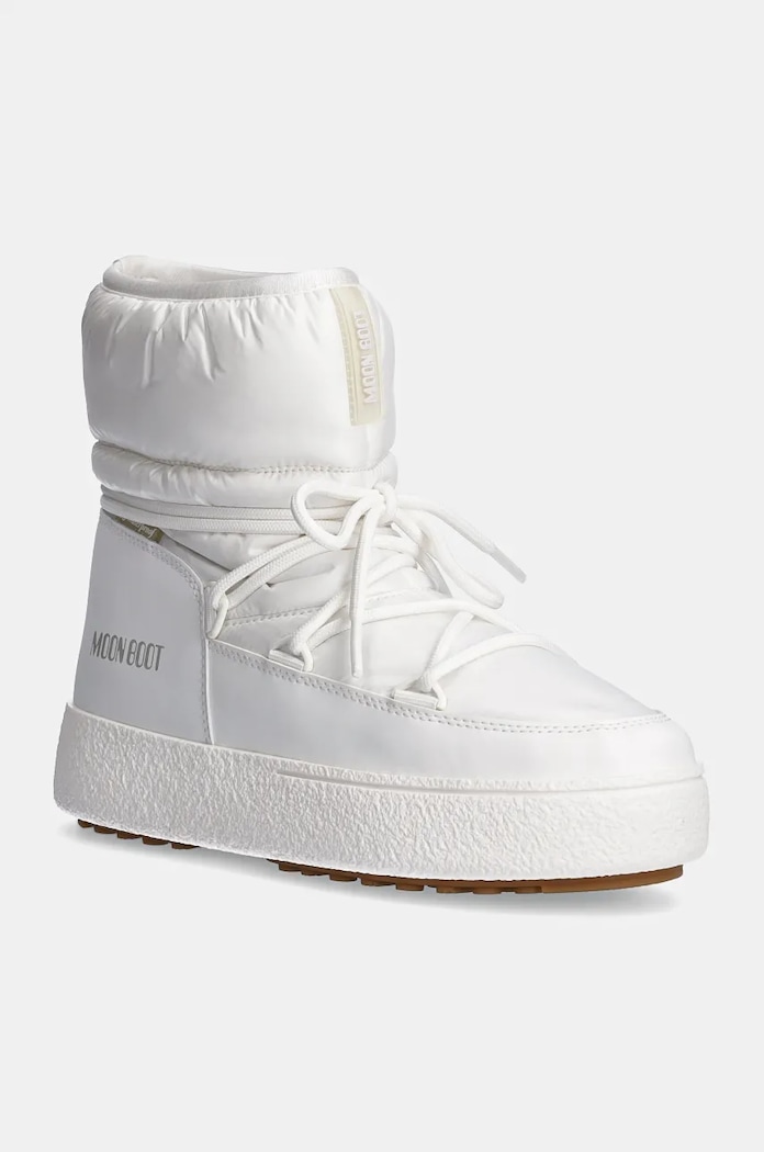 Sněhule Moon Boot MB LTRACK LOW NYLON WP textilní bílá 80D2450080.A001