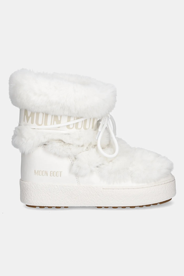 Sněhule Moon Boot MB LTRACK FAUX FUR WP 80D2450130.A001 bílá AW25