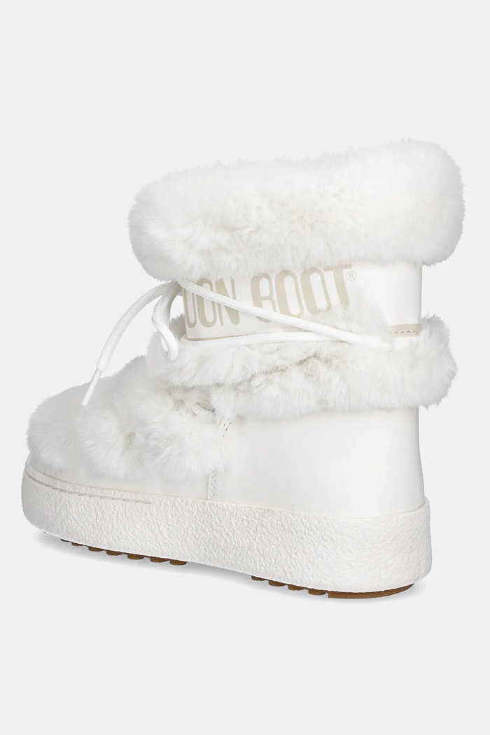 Boty Sněhule Moon Boot MB LTRACK FAUX FUR WP 80D2450130.A001 bílá
