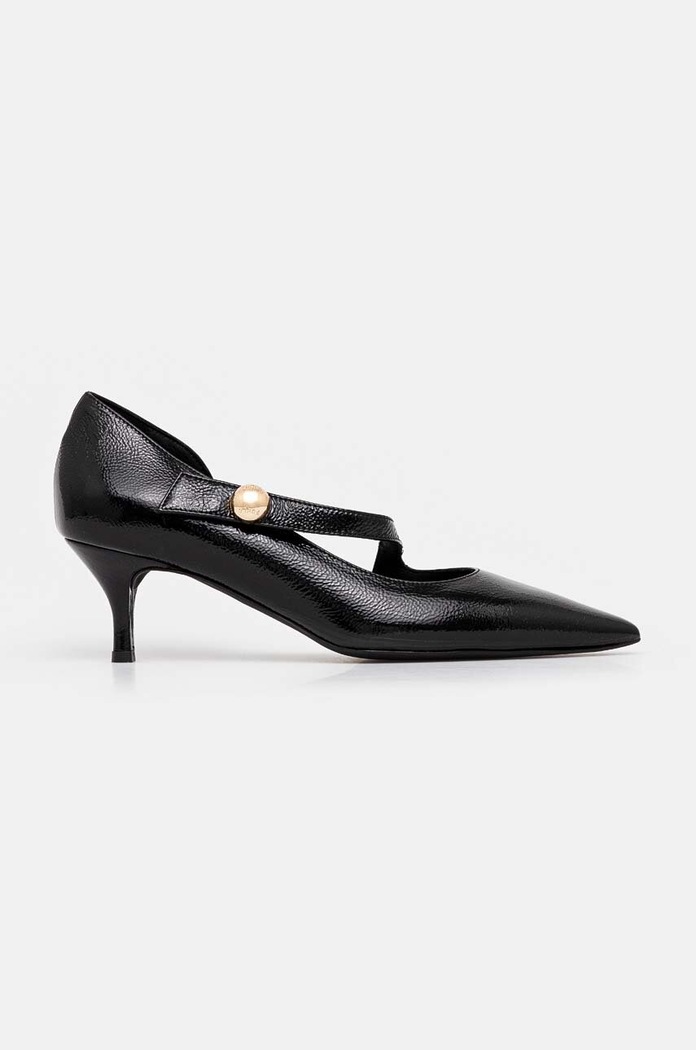 Furla szpilki skórzane Sfera Mary Jane YI42SFE.Y57000.O6000 czarny AW24