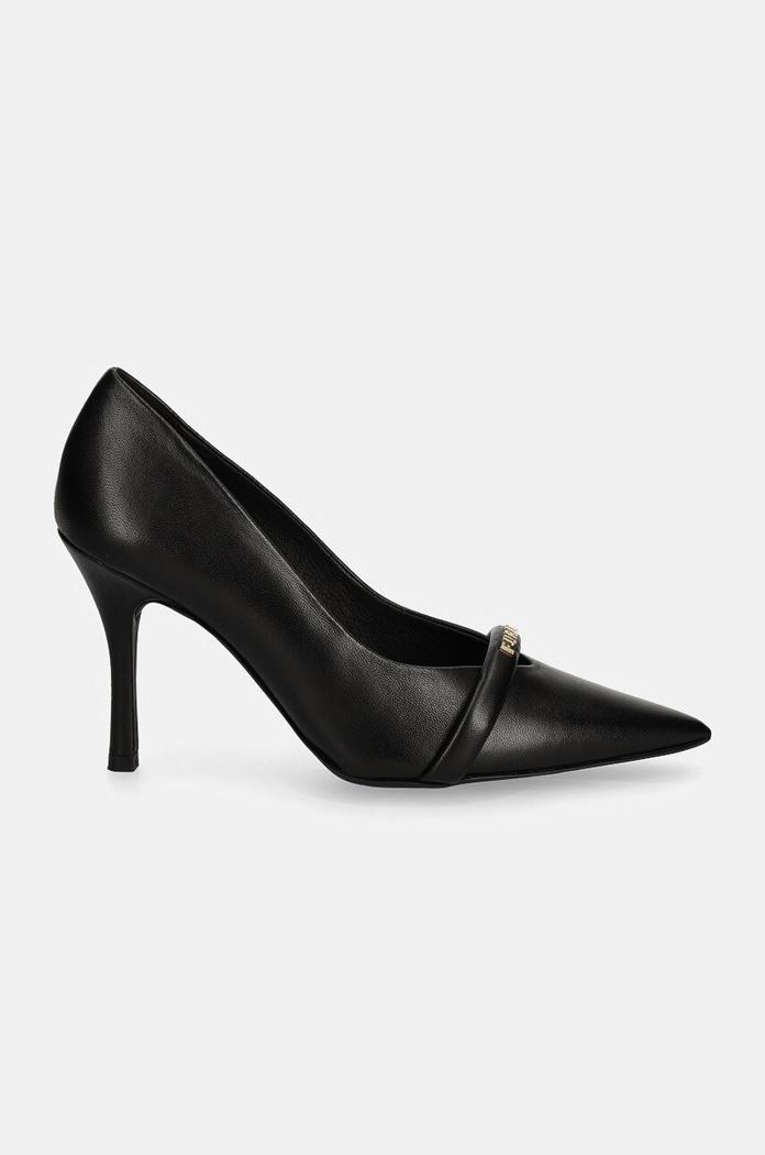 Kožené lodičky Furla Core Decollete YG59FCD.X30000.O6000 černá AW24