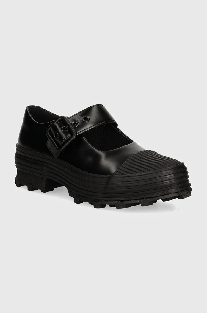 CAMPERLAB pantofi de piele Traktori piele negru A500022.001