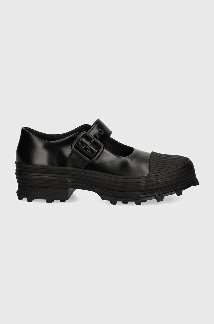 CAMPERLAB pantofi de piele Traktori A500022.001 negru AW24