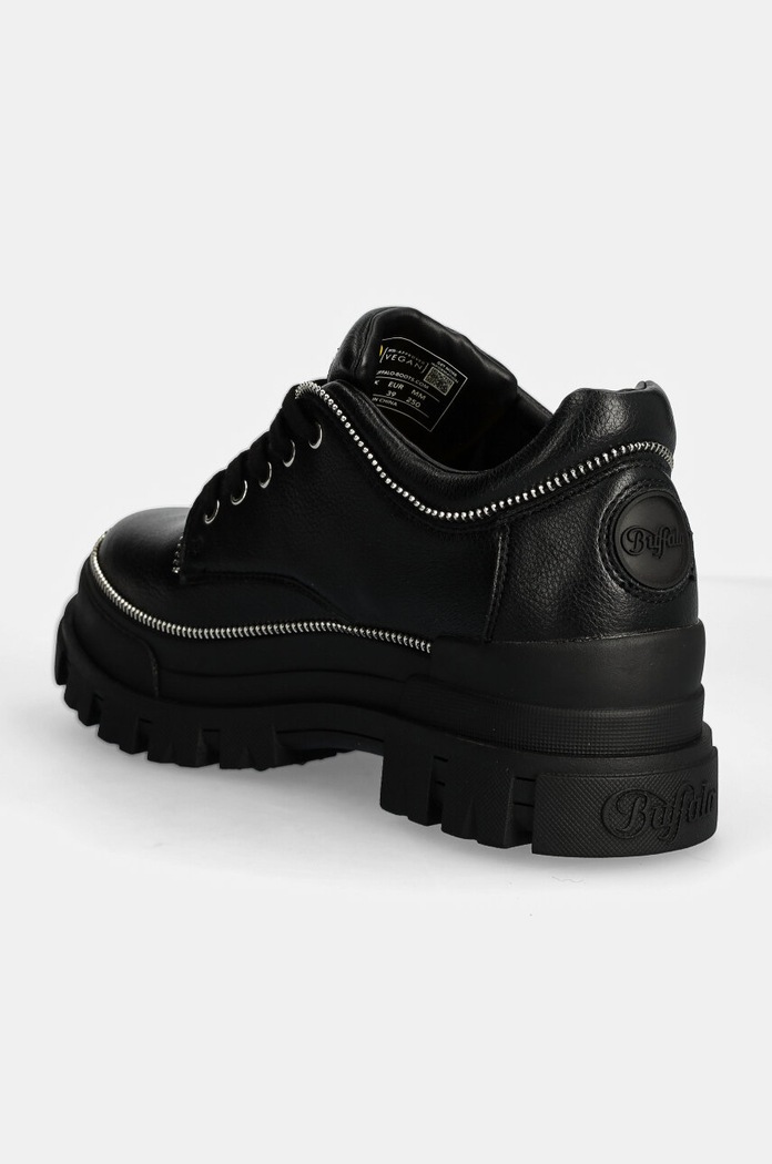 Obuća Cipele Buffalo Aspha Cls Zip 1622476.BLK crna