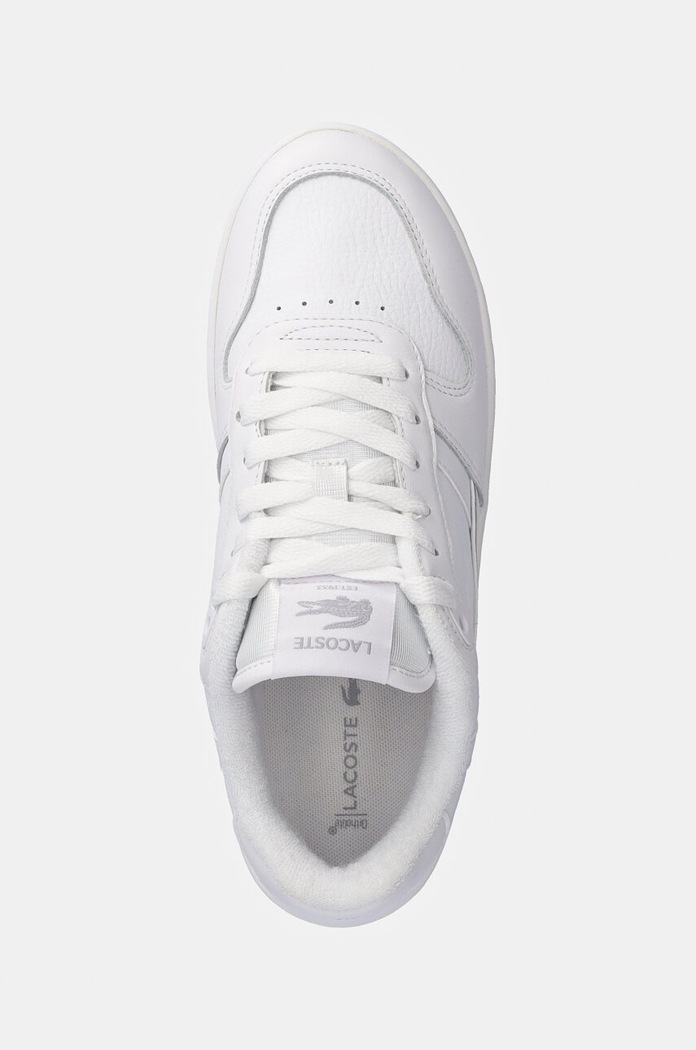 Δερμάτινα sneakers Lacoste T-Clip Platform λευκό 48SFA0046