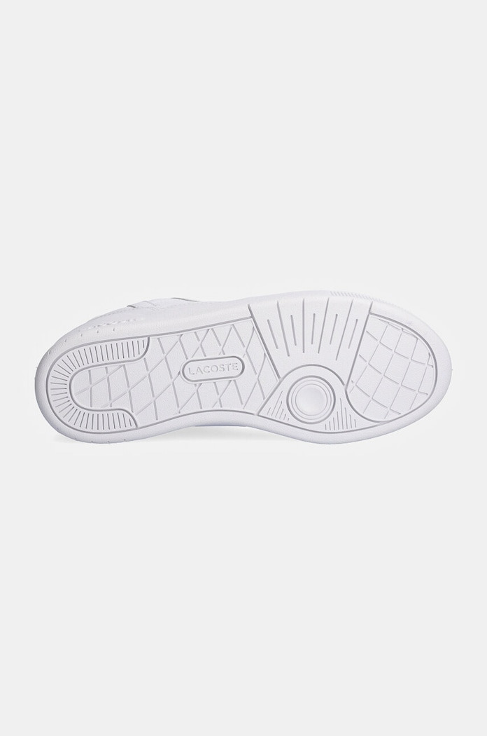 Δερμάτινα sneakers Lacoste T-Clip Platform 48SFA0046 λευκό