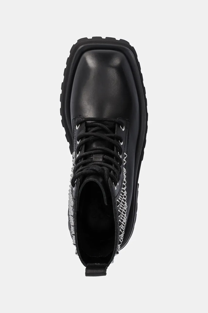 Боти Dkny Farren Studs черен K3499731.BLK