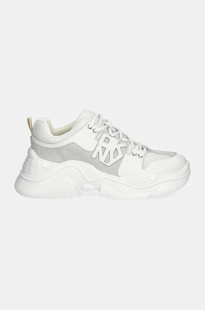 Kožené tenisky Dkny Odella K3436984.MIK šedá AW24